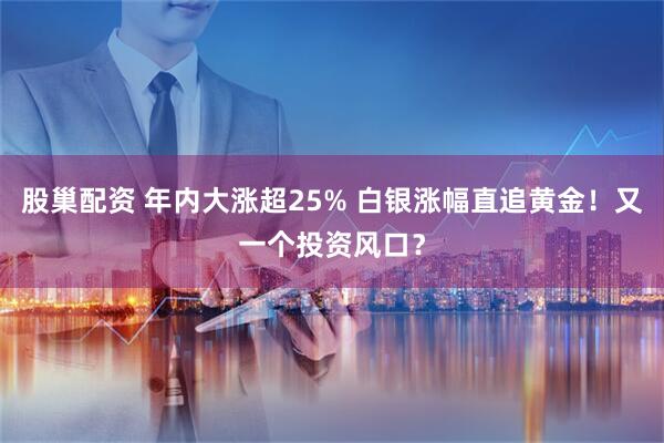 股巢配资 年内大涨超25% 白银涨幅直追黄金!又一个投资风口?